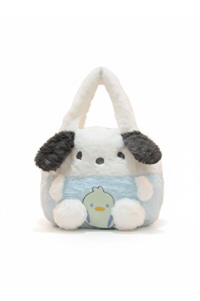 OEM حقيبة يد للأطفال على شكل كلب من القطيفة - حقيبة ألعاب ناعمة (4 خيارات ألو...