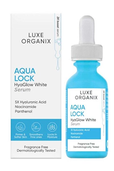 LUXE ORGANIX AQUA LOCK PLUMP UP HYDRO SERUM 30ML