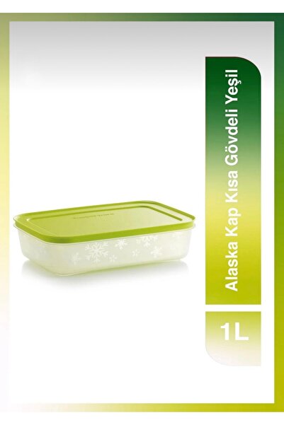 Plus حاوية تخزين ألاسكا 1 لتر/أخضر