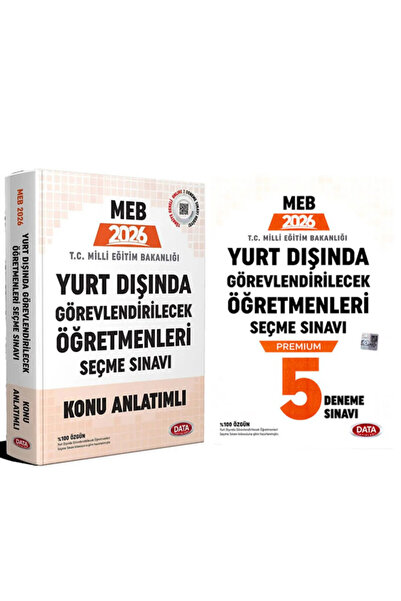 Data Yayınları 2026-27MEB Yurt Dışında Görevlendirilecek Öğretmenleri Seçme S...