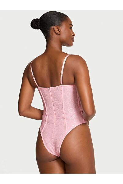 Victoria's Secret Işıltılı Straplez Body