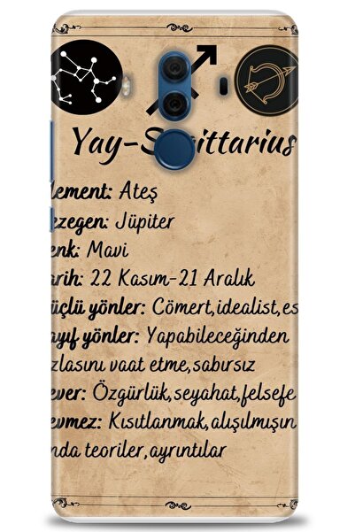 Rulet Aksesuar غطاء متوافق مع هاتف هواوي ميت 10 برو HD مطبوع - غطاء سيليكون م...