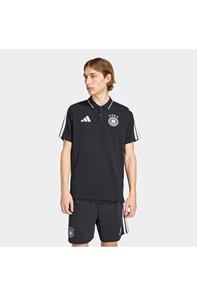adidas Ανδρικό μπλουζάκι πόλο μαύρο DNA Γερμανίας (JZ0614)