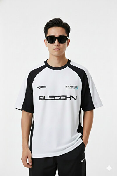 FUWEAR Tricou oversize retro Y2K Vintage Streetwear Harajuku Black Energy cu ...