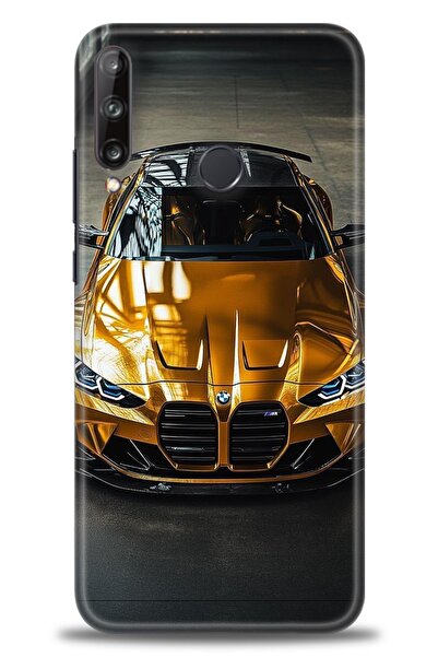 Rulet Aksesuar غطاء متوافق مع هاتف هواوي P40 Lite E HD مطبوع - غطاء سيليكون م...