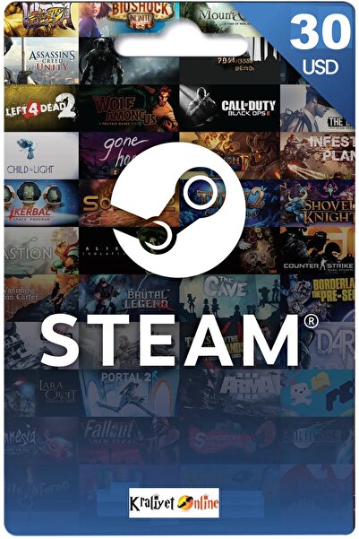 KraliyetOnline Steam 30 USD - Dolar Cüzdan Kodu