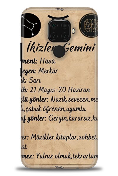 Rulet Aksesuar غطاء متوافق مع هاتف هواوي ميت 30 لايت HD مطبوع - غطاء سيليكون ...