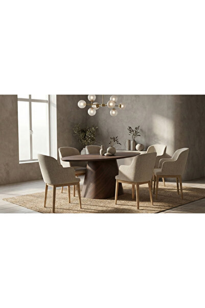 MOBİLESSE Oval Yemek Masası