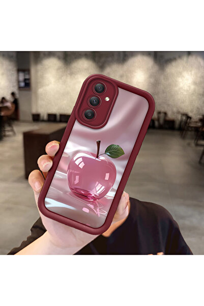 Hontinga حافظة هاتف ملونة من السيليكون متوافقة مع هاتف سامسونج جالاكسي A34 مض...