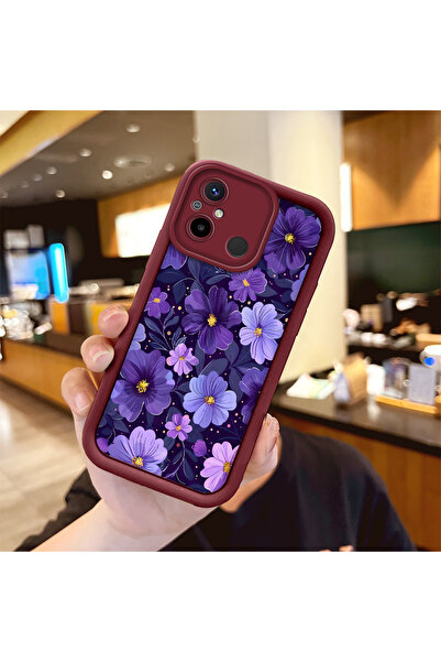 Hontinga حافظة هاتف ملونة على شكل قلب من مادة السيليكون المتوافقة مع هاتف Xia...