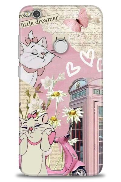 Rulet Aksesuar غطاء متوافق مع هاتف هواوي P9 لايت 2017 HD مطبوع - غطاء سيليكون...