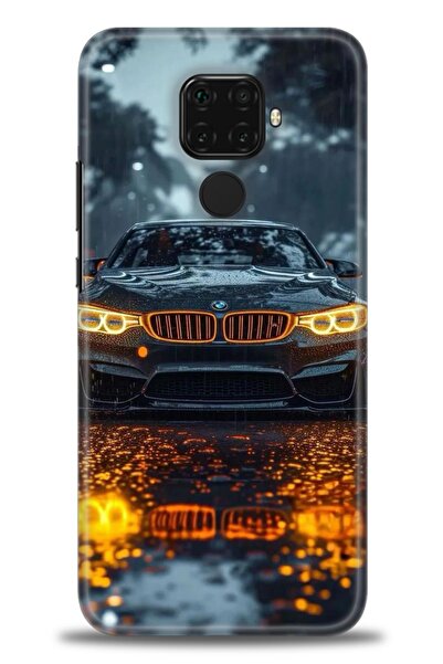 Rulet Aksesuar غطاء متوافق مع هاتف هواوي ميت 30 لايت HD مطبوع - غطاء سيليكون ...