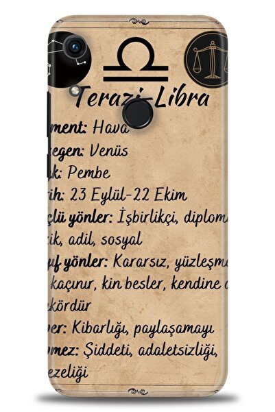 Rulet Aksesuar غطاء متوافق مع هاتف هواوي هونر 8A HD مطبوع - غطاء سيليكون مصمم...