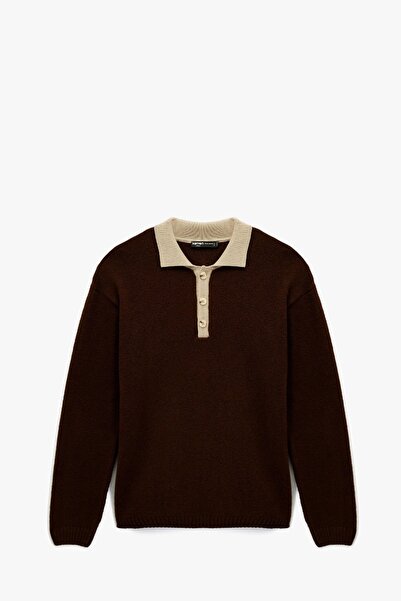 Koton Men's Sweater 6Wam70068Ht532