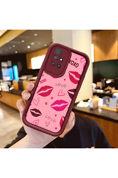 Hontinga حافظة هاتف Xiaomi Redmi 10 2022 متوافقة مع مادة السيليكون المضادة لل...