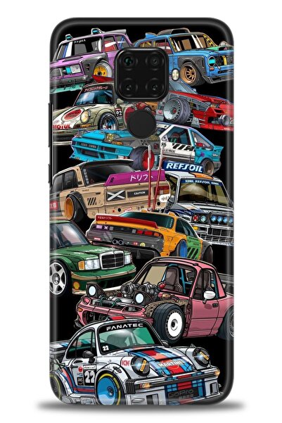 Rulet Aksesuar غطاء متوافق مع هاتف هواوي ميت 30 لايت HD مطبوع - غطاء سيليكون ...