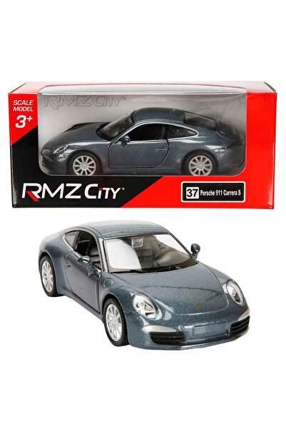 RMZ City نموذج سيارة أوروبية مصبوبة بمقياس 1:32 - بورش 911 كاريرا إس باللون ا...