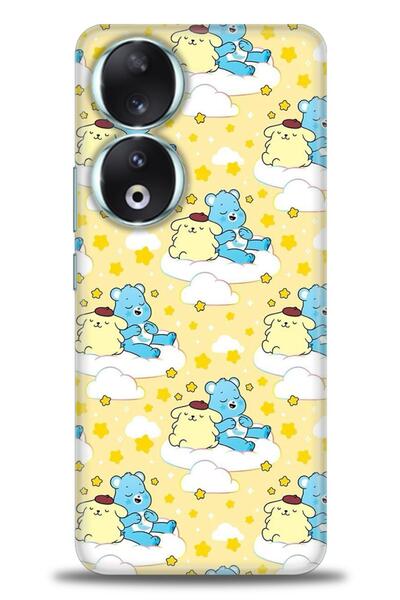 Rulet Aksesuar غطاء متوافق مع هاتف هواوي هونر مطبوع HD - غطاء سيليكون مصمم - 495