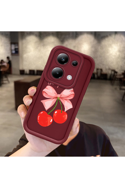 Hontinga حافظة هاتف ملونة من مادة السيليكون المتوافقة مع هاتف Xiaomi Poco M6 ...