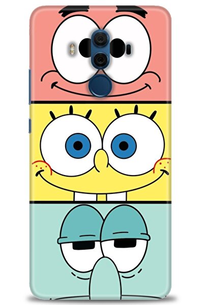 Rulet Aksesuar غطاء متوافق مع هاتف هواوي ميت 10 برو HD مطبوع - غطاء سيليكون م...