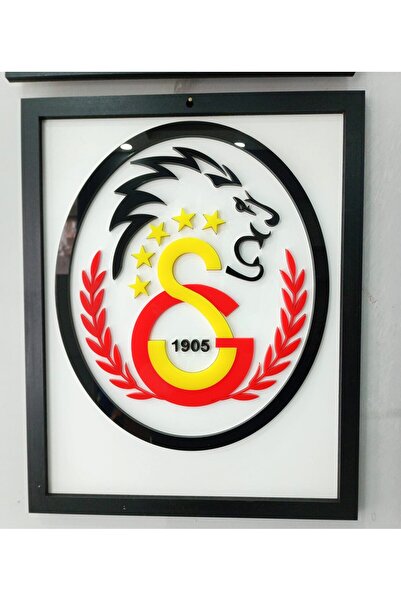 GÖK LAZER TASARIM Kişiye Özel isimli Galatasaray Taraftar Duvar Tablosu Erkek...