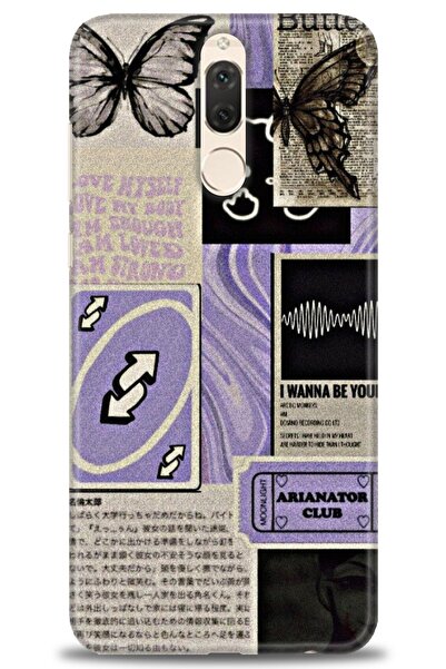 Rulet Aksesuar غطاء متوافق مع هاتف هواوي ميت 10 لايت HD مطبوع - غطاء سيليكون ...