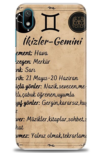 Rulet Aksesuar غطاء متوافق مع هاتف هواوي Y5 2019 HD مطبوع - غطاء سيليكون مصمم...