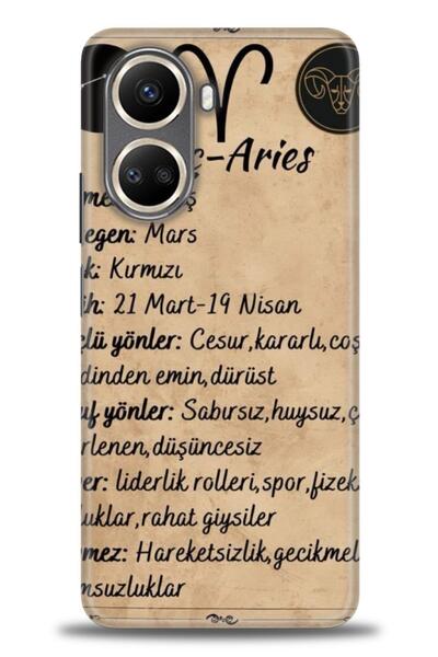 Rulet Aksesuar غطاء متوافق مع هاتف هواوي نوفا 10 SE HD مطبوع - غطاء سيليكون ب...