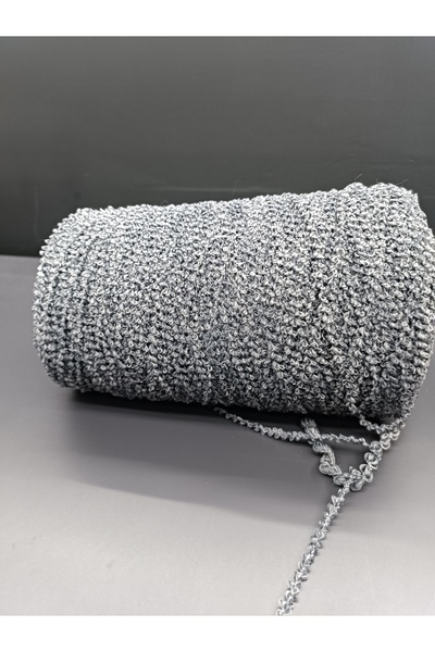 Pİ Yarn خيط حياكة يدوي من Pnlp iri buklet، 500 جرام، رمادي