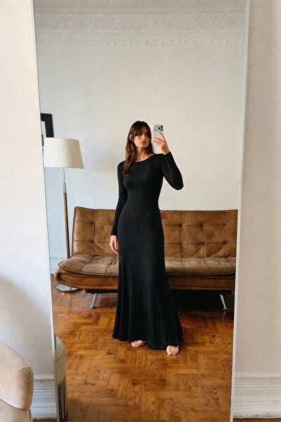 HAKKE Mirella Piliseli Uzun ELBİSE