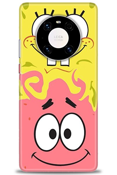 Rulet Aksesuar غطاء متوافق مع هاتف هواوي ميت 40 برو HD مطبوع - غطاء سيليكون م...