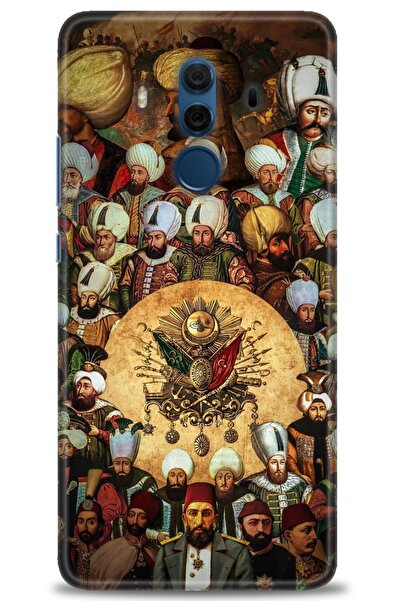 Rulet Aksesuar غطاء متوافق مع هاتف هواوي ميت 10 برو HD مطبوع - غطاء سيليكون م...