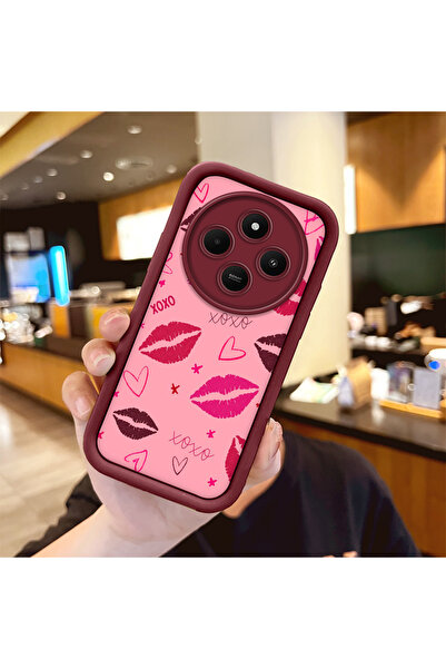 Hontinga جراب هاتف شاومي ريدمي 14C 4G متوافق مع السيليكون، مضاد للسقوط، بلون ...