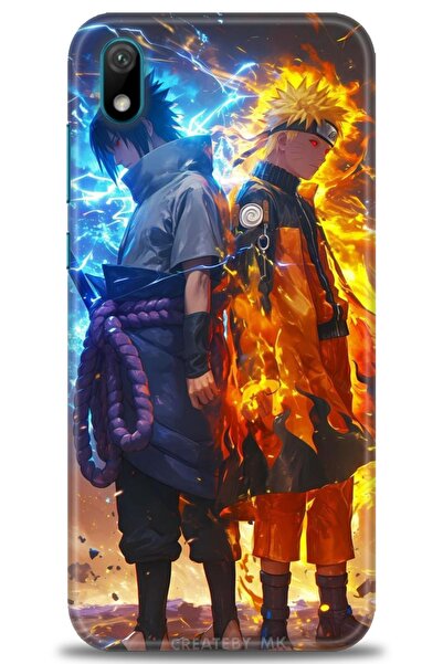 Rulet Aksesuar غطاء متوافق مع هاتف هواوي Y5 2019 HD مطبوع - غطاء سيليكون مصمم...