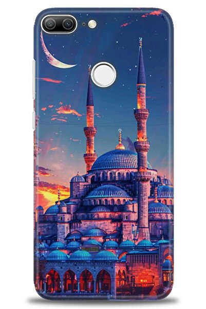 Rulet Aksesuar غطاء متوافق مع هاتف هواوي هونر 9 لايت HD مطبوع - غطاء سيليكون ...