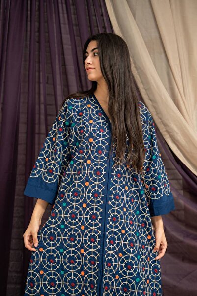 AFandina جلابية حصري بنقشة مميزة | أناقة وفخامة SM -41