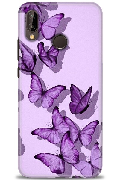 kılıfevreni Huawei P20 Lite Uyumlu Kılıf HD Baskılı Kapak - Tasarım Silikon K...