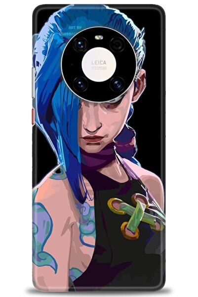 Rulet Aksesuar غطاء متوافق مع هاتف هواوي ميت 40 برو HD مطبوع - غطاء سيليكون م...