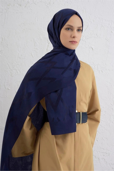 Armine Lyocell Naia Zikzak Desen Şal 112-18
