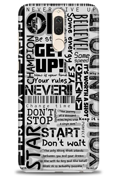 Rulet Aksesuar غطاء متوافق مع هاتف هواوي ميت 10 لايت HD مطبوع - غطاء سيليكون ...