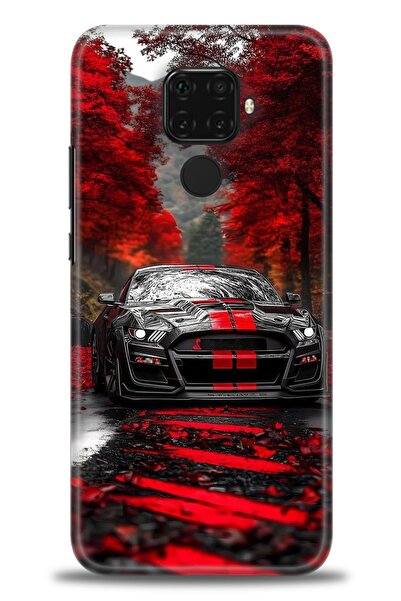 Rulet Aksesuar غطاء متوافق مع هاتف هواوي ميت 30 لايت HD مطبوع - غطاء سيليكون ...