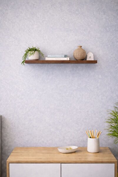 ADIM EBATLAMA Barok Duvar Rafı Uçan Raf Tekli Gizli Raf 30cm