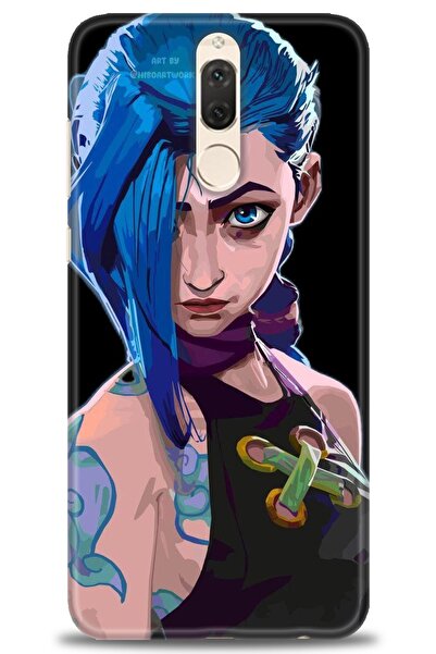 Rulet Aksesuar غطاء متوافق مع هاتف هواوي ميت 10 لايت HD مطبوع - غطاء سيليكون ...