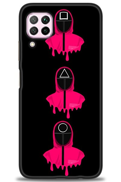 Rulet Aksesuar غطاء متوافق مع هاتف هواوي P40 لايت HD مطبوع - غطاء سيليكون مصم...