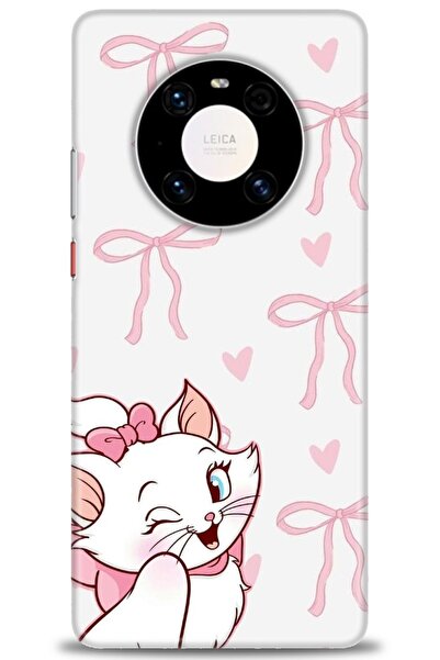 Rulet Aksesuar غطاء متوافق مع هاتف هواوي ميت 40 برو HD مطبوع - غطاء سيليكون م...