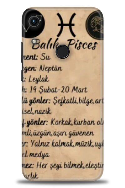 Rulet Aksesuar غطاء متوافق مع هاتف هواوي هونر 8A HD مطبوع - غطاء سيليكون بتصم...