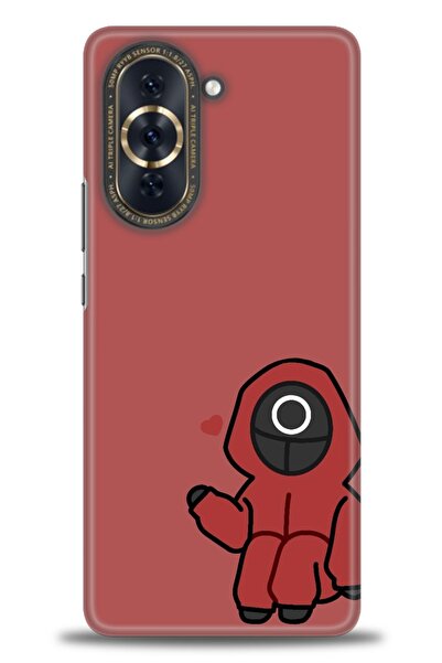 Rulet Aksesuar غطاء متوافق مع هاتف هواوي نوفا 10 HD مطبوع - غطاء سيليكون بتصم...