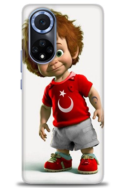 Rulet Aksesuar غطاء متوافق مع هاتف هواوي هونر مطبوع HD - غطاء سيليكون مصمم - 247