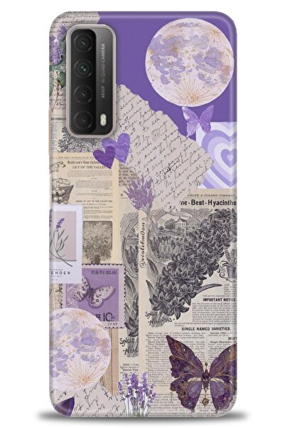 Rulet Aksesuar حافظة متوافقة مع هاتف هواوي بي سمارت 2021 HD مطبوع + واقي شاشة...