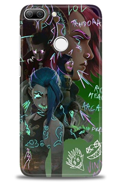 Rulet Aksesuar غطاء متوافق مع هاتف هواوي هونر 9 لايت HD مطبوع - غطاء سيليكون ...